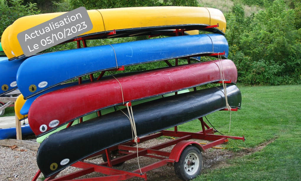 Transport de canoës et chrono ?