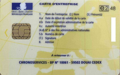 Rôle de la carte entreprise